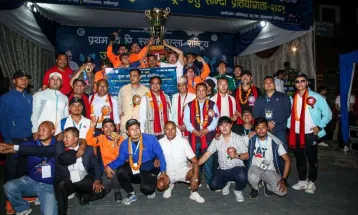 एपीएफ टिम राष्ट्रिय सान्डा प्रतियोगिताको च्याम्पियन