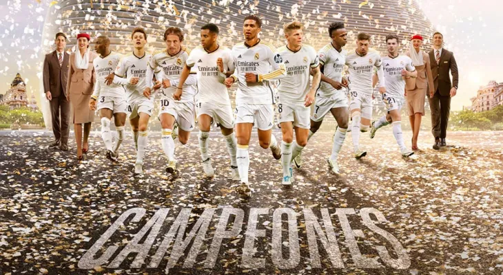 ला लिगाको उपाधि रियल म्याड्रिडले जित्यो