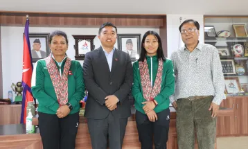 काजाखस्तान जाने जुडो टोलीको बिदाइ