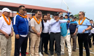 राष्ट्रिय आर्चरी पोखरामा सुरु