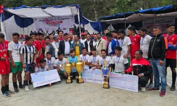 हेटौडालाई प्रकाश दाहाल स्मृती भलिबलको उपाधि