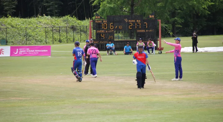 सात ब्याट्सम्यान शून्यमा आउट, १२ रनमा पुरै टिम ध्वस्त : जापानी टोलीले रच्यो इतिहास
