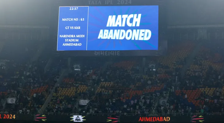 गुजरात र हैदरावादबीचको खेल वर्षाका कारण रद्द, सनराइजर्स प्लेअफमा पुग्ने तेस्रो टोली