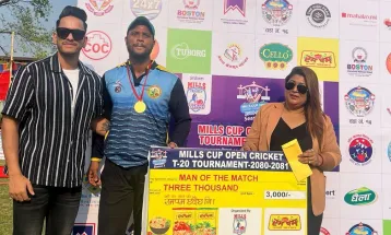 तेस्रो मिल्स टी-२० क्रिकेट : पटना र कटिहार क्वाटरफाइलनमा