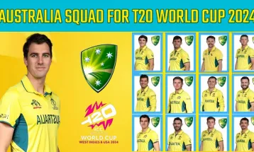 टी–२० विश्वकपका लागि अस्ट्रेलियाको पूर्ण टोली सार्वजनिक