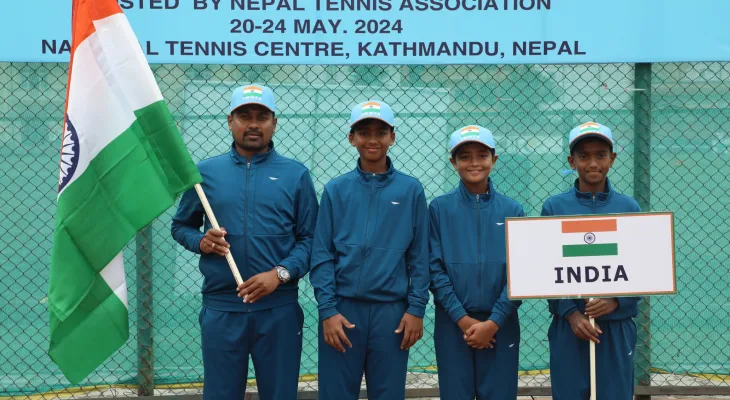 एटीएफ यु–१२ टेनिस टिम प्रतियोगितामा नेपाल पराजित