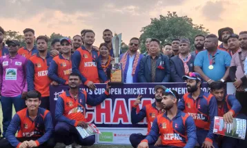 तेस्रो मिल्स कप टी–२० क्रिकेट प्रतियोगिताको उपाधि वाइआरसीसीलाई