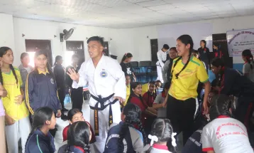 आत्मरक्षा तालिम सम्पन्न