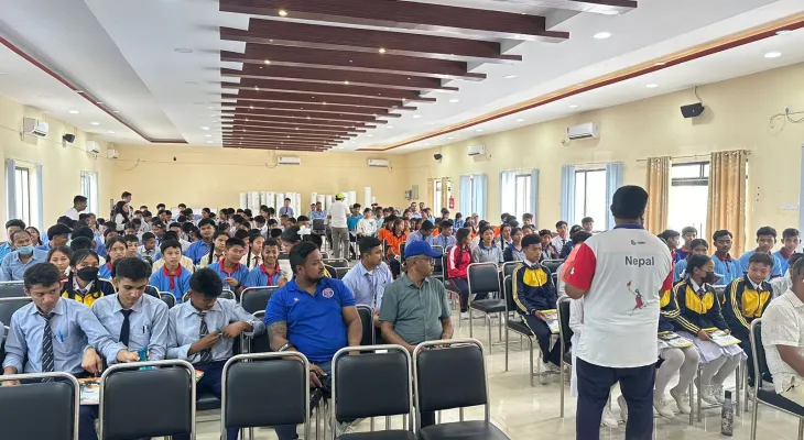 नवलपुरको मध्यविन्दु ‘स्कुल टु ओलम्पिक’सम्पन्न