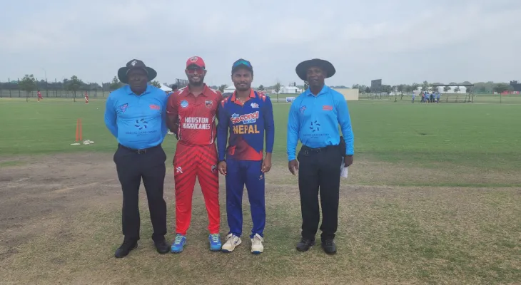 हरिकेन्सविरुद्ध नेपालको संघर्षपूर्ण जित