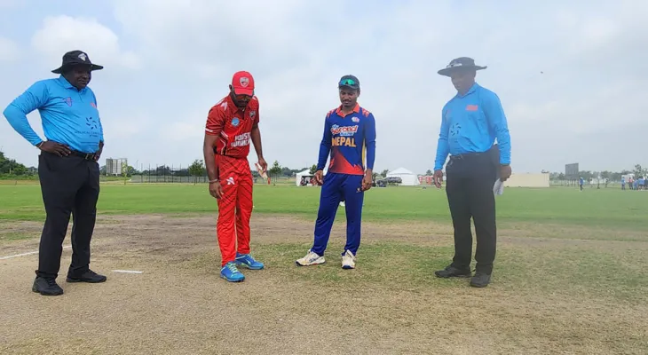 हरिकेन्सविरुद्धको दोस्रो अभ्यास खेलमा नेपाल विजयी