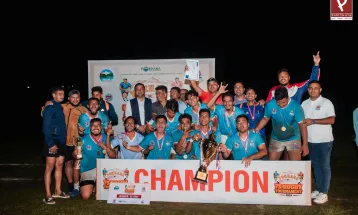 कर्णालीलाई पोखरा सेभेन्स रग्बीको उपाधि