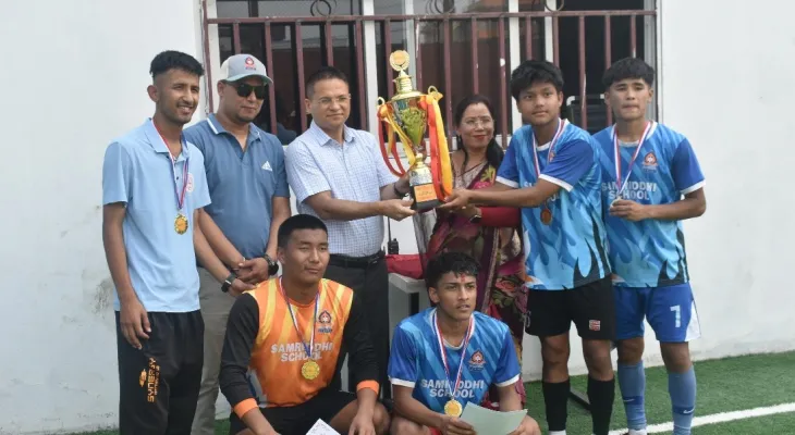 माउन्ट ग्लोरीलाई काठमाडौं भ्याली फुटसल कप