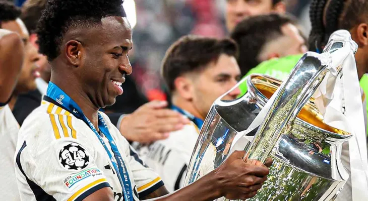 भिनिसियस बने च्याम्पियन्स लिगको उत्कृष्ट खेलाडी