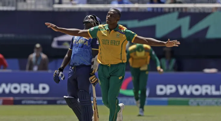 टी–२० विश्वकप : दक्षिण अफ्रिकाविरुद्ध श्रीलंका ७७ रनमा अलआउट