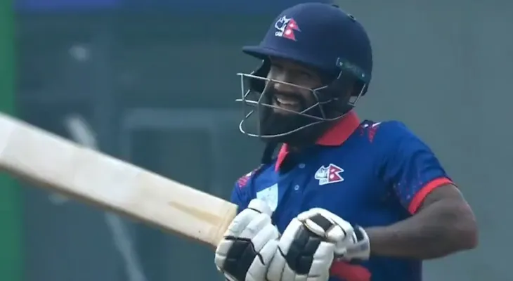 आइसिसी टी–२० विश्वकप : नेपालका ६ ब्याट्सम्यान प्याभेलियन फर्किए