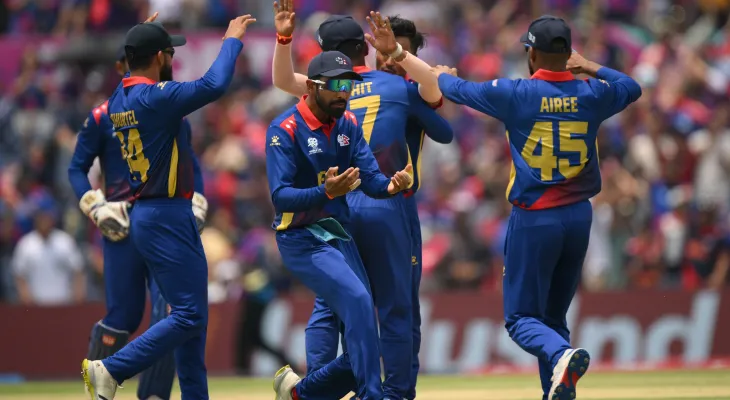 आइसिसी टी–२० विश्वकप : नेपालका लागि सोमपालले लिए तेस्रो विकेट