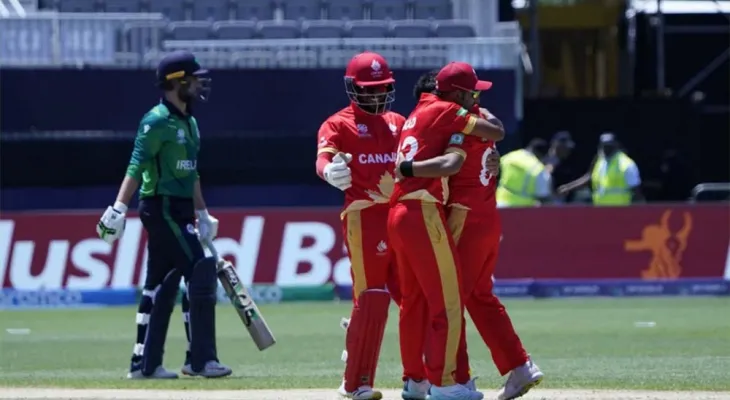 टी-२० विश्वकपमा क्यानडाको पहिलो जित