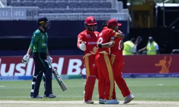 टी-२० विश्वकपमा क्यानडाको पहिलो जित