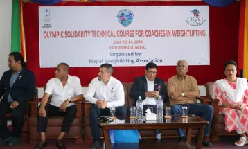भारोत्तोलनको ओलम्पिक सोलिडारिटी कोर्स सुरु
