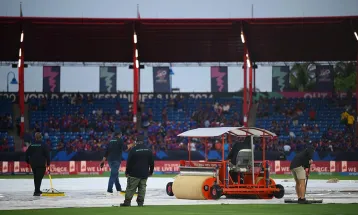 नेपाल र श्रीलंकाबीचको खेल बर्षाले रद्ध