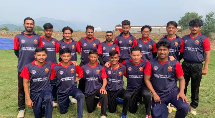 प्रदेशस्तरीय क्रिकेट प्रतियोगितामा कास्की र तनहुँ विजयी