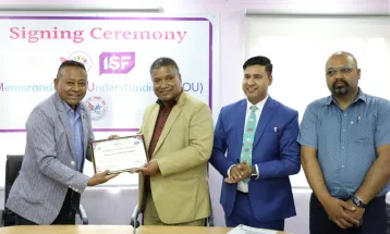 विद्यालय खेलकुदसँग पौडी संघको साझेदारी