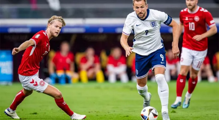 डेनमार्कसँग बराबरीमा रोकियो इङल्याण्ड