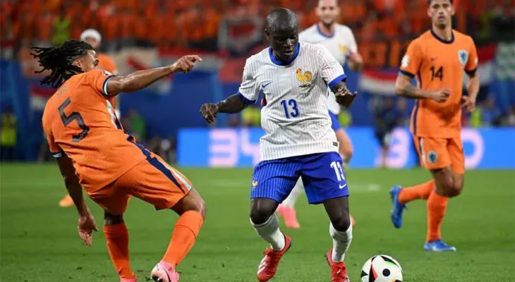 फ्रान्स र नेदरल्याण्डस गोलरहित बराबरीमा रोकिए