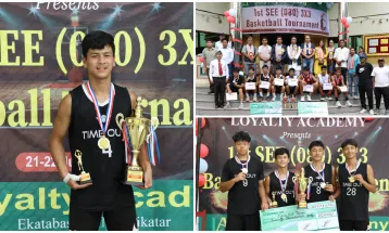 टाइम आउटलाई उपाधि