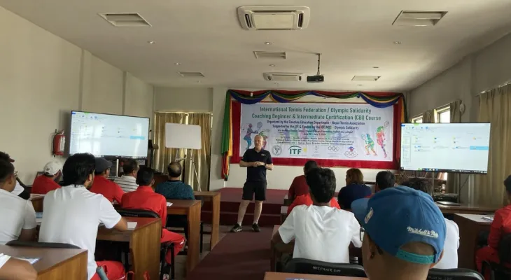 टेनिसको ओलम्पिक सोलिडारिटी कोर्स