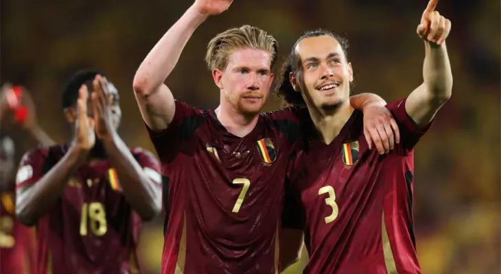 रोमानियामाथि बेल्जियमको जित