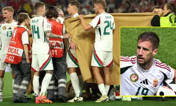 स्कटल्याण्डका गोलकिपरसँग ठोक्किएका हंगेरीका फरवार्डको उपचार हुदै, स्वास्थ्य अवस्था स्थिर