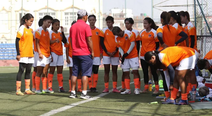 लेबनानमा हुने चार देशीय प्रतियोगिता खेल्ने महिला फुटबल टिमको घोषणा