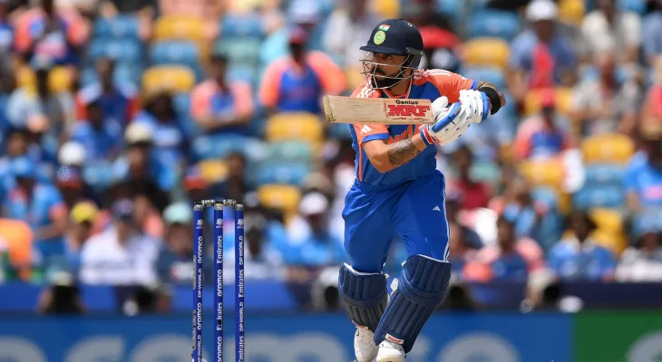 टी–२० विश्वकप फाइनल : विराट कोहलीको अर्धशतक पूरा