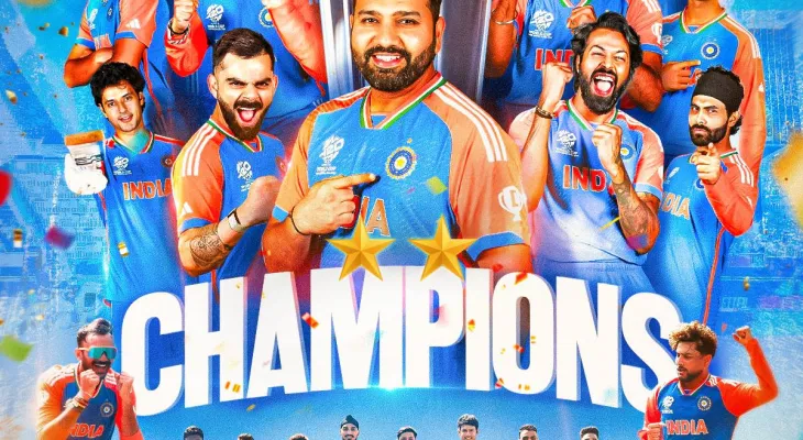 टी–२० विश्वकपको उपाधि भारतलाई, फाइनलमा दक्षिण अफ्रिकालाई हरायो