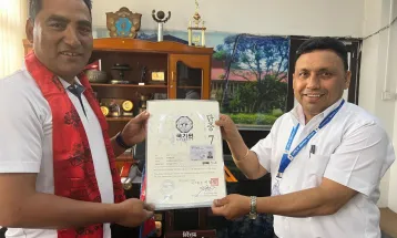 नवीन तेक्वान्दोका सातौं डान