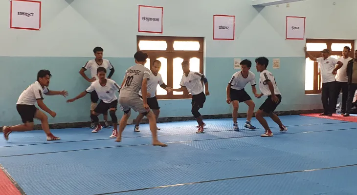 मोरङमा प्रदेश स्तरीय कबड्डी सुरु