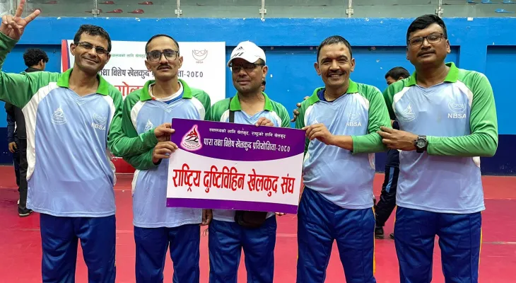 पुरुष गोलबलको उपाधि सुदूरपश्चिमलाई