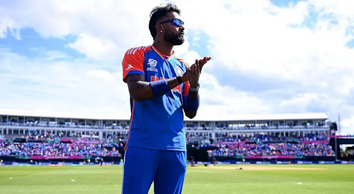 टी-२० अलराउण्डरको वरियतामा हार्दिक पाण्डेय शिर्ष स्थानमा