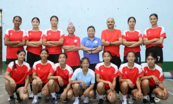 काभा यु–२० महिला भलिबल टोलीको घोषणा