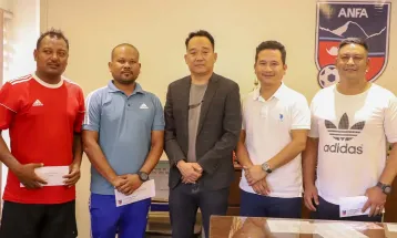 The national U-20 men's squad has appointed Urjan Shrestha as their head coach