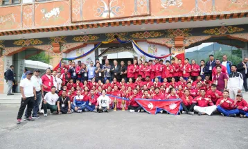 साउथ एशियन करातेमा नेपाल टिम प्रथम