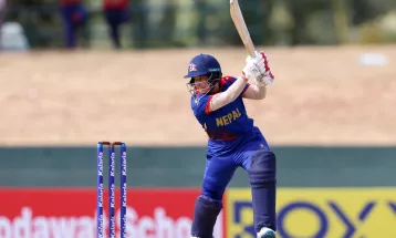 महिला एशिया कप : नेपालले गुमायो पहिलो विकेट