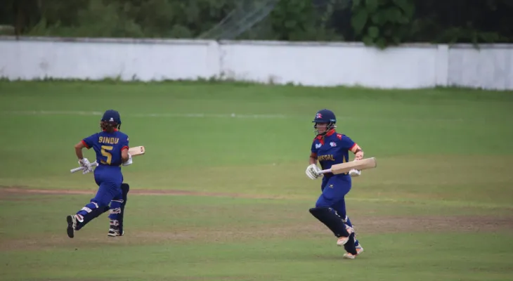 नेपालले गुमायो दोस्रो विकेट, कविता आउट