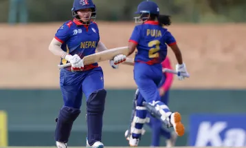 महिला एशिया कप : नेपालको चौथो विकेट खस्यो