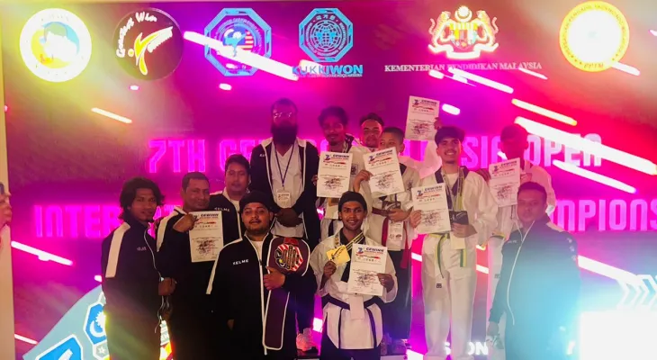 मलेसियामा सम्पन्न तेक्वान्दो प्रतियोगितामा नेपाललाई ७ स्वर्ण सहित १० पदक