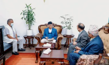 टियु क्रिकेट स्टेडियम निर्माण बारे त्रिविका उपकुलपति, रेक्टर र रजिष्टारसँग प्रधानमन्त्रीले गरे छलफल