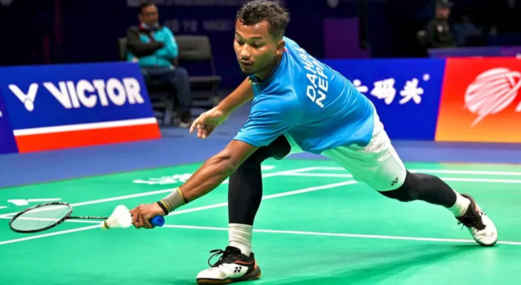 पेरिस ओलम्पिक : पहिलो खेलमा प्रिन्स पराजित