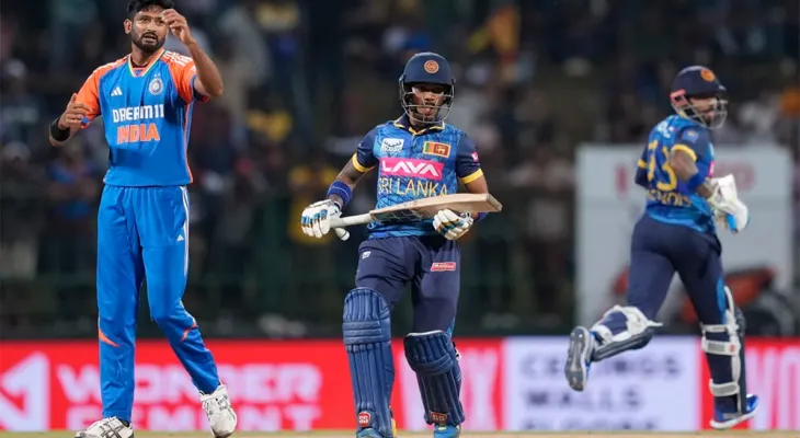 रोमाञ्चक सुपर ओभरमा भारत विजयी, श्रीलंकाविरुद्धको टी-२० सिरिज क्लीन स्वीप